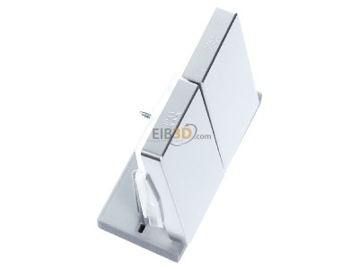 Ansicht oben links Merten 343560 Wippe alu f�r Serienschalter 