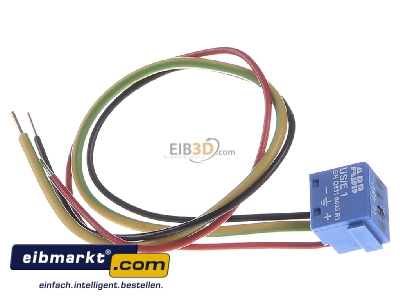 Front view ABB Stotz S&J US/E 1 Surge protection for signal systems 
