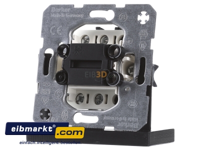 Front view Berker 303212 2-pole switch surface mounted 
