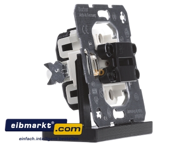 View on the left Berker 303212 2-pole switch surface mounted 
