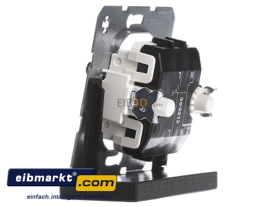 View on the right Berker 303212 2-pole switch surface mounted 
