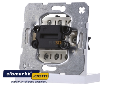 Front view Berker 303303 3-pole switch flush mounted
