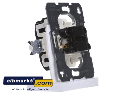 View on the left Berker 303303 3-pole switch flush mounted
