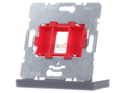 Front view Berker 454001 Basic element Modular Jack 
