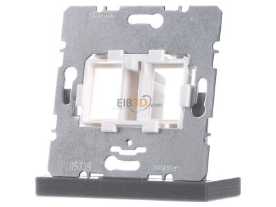 Front view Berker 454105 Basic element Modular Jack 
