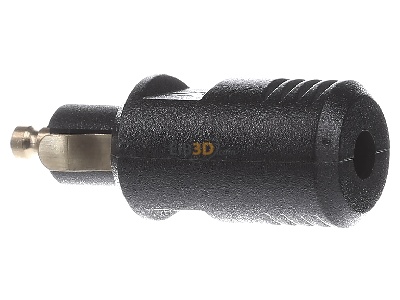 View on the left Berker 4637 Plug Black 
