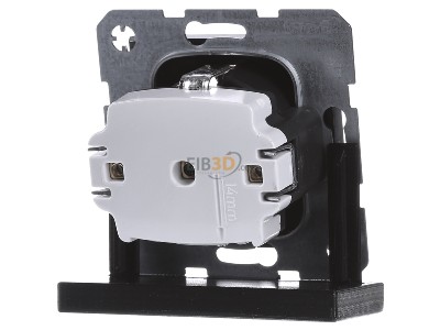 Ansicht hinten Berker 41231606 Schuko-Steckd.anth 