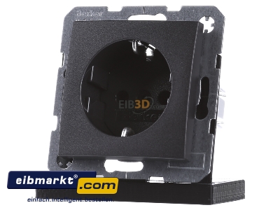 Frontansicht Berker 41431606 Schuko-Steckd.anth 