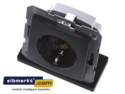 Ansicht oben vorne Berker 41431606 Schuko-Steckd.anth 