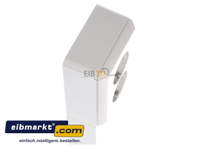 View top left Elso 515500 Socket outlet protective contact white 
