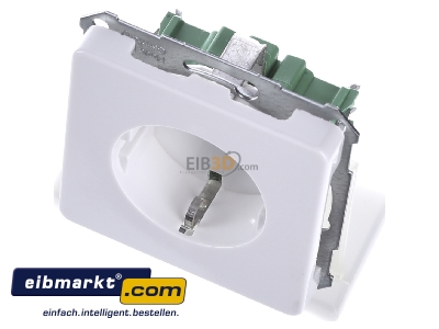 View up front Elso 205004 Socket outlet protective contact white - 
