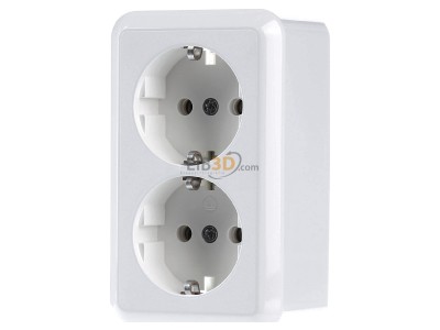 Front view Elso 395404 Socket outlet (receptacle) 
