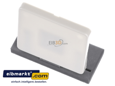 View up front Elso 213600 Cover plate for switch/push button white
