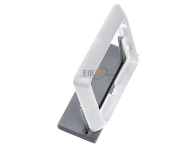 Ansicht oben links Elso 504314 Adapterrahmen rw f�r UP-Ger�teeinsatz 