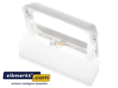 Top rear view Elso 204100 Frame 1-gang white 

