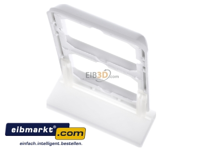 Top rear view Elso 204204 Frame 2-gang white - 
