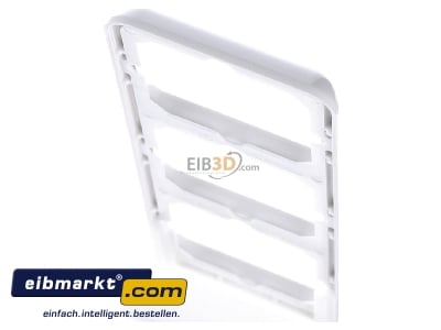 Top rear view Elso 204304 Frame 3-gang white 
