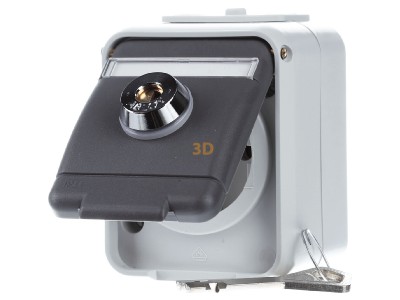 Front view Elso 455019 Socket outlet (receptacle) 
