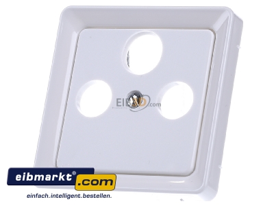 Front view Elso 206034 Plate coaxial antenna socket outlet
