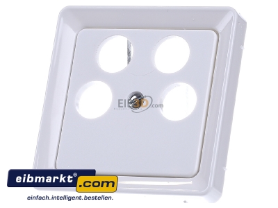 Front view Elso 206054 Plate coaxial antenna socket outlet
