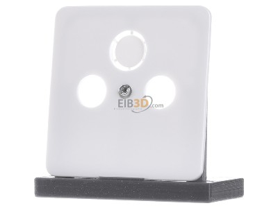 Front view Peha D 80.610.02 TV Plate coaxial antenna socket outlet 
