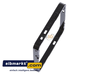 Ansicht oben links Jung CDP 81 SWM Applikations-Rahmen sw-m 