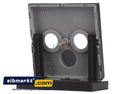Ansicht hinten Jung ES 2990 TV Abdeckung eds f�r Antennendose 