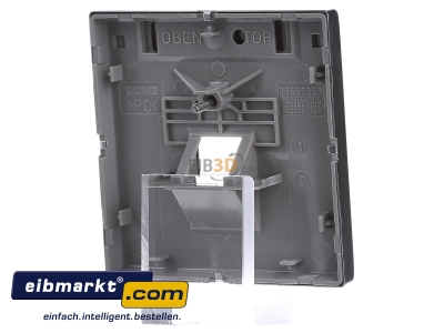 Ansicht hinten Jung ES 2969-1 UA Abdeckung eds f�r IAE/UAE-Dose 