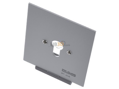 Ansicht oben vorne Jung 6.28 WUG Metall-Abdeckung 125x100mm o.Symbole 