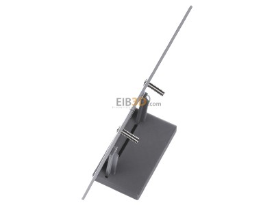 Ansicht oben rechts Jung 6.28 WUG Metall-Abdeckung 125x100mm o.Symbole 