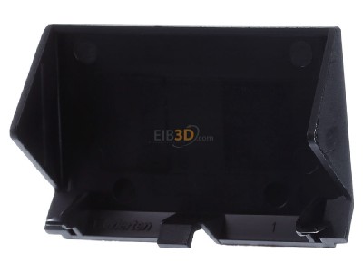 Ansicht hinten Merten 464380 Blindeinschub sw universal 
