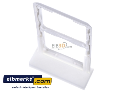 Top rear view Peha D 80.572.02 Frame 2-gang white - 
