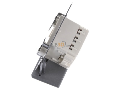 View top right Jung CD 134.18 WU 1-pole push button for roller shutter 
