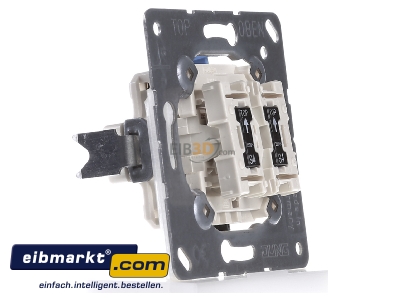 View on the left Jung 505 KOU5 Series switch flush mounted - 
