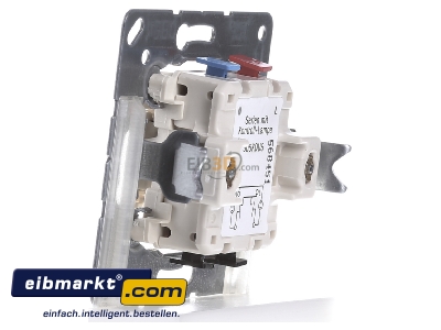 View on the right Jung 505 KOU5 Series switch flush mounted - 
