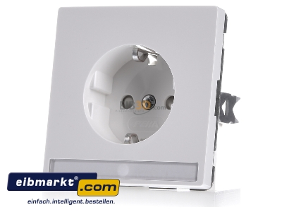Front view Peha D 95.6511.02 SI NA Socket outlet (receptacle)
