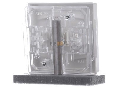 Ansicht hinten Merten 343119 Wippe pws Wech/Kreuz/Tast/Ein. 