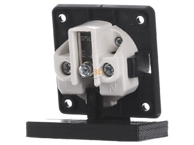 Ansicht hinten Berker 962622505 Steckdose mit Schutzkontakt, British Standard, 