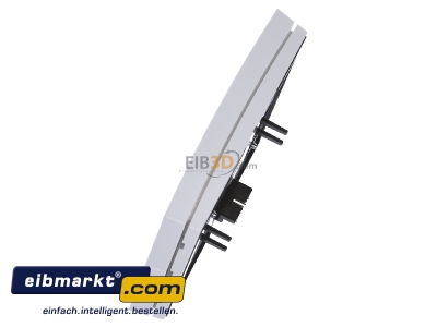 Ansicht oben rechts Berker 75162599 Tastsensor 2fach Komfort polarwei 