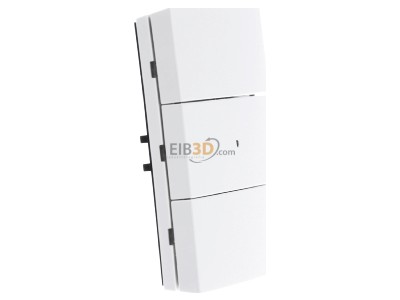 Ansicht links Berker 75163599 EIB, KNX Tastsensor Komfort, 3fach, polarwei, 