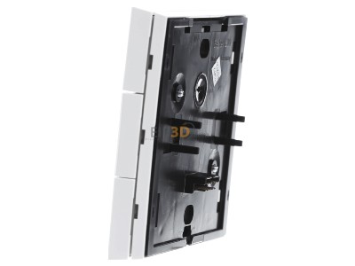 View on the right Berker 75163599 EIB, KNX push button comfort, 3-fold, polar white, 
