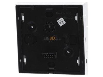 Ansicht hinten Berker 75163599 EIB, KNX Tastsensor Komfort, 3fach, polarwei, 