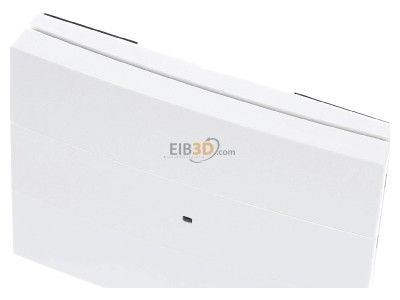 View up front Berker 75163599 EIB, KNX push button comfort, 3-fold, polar white, 
