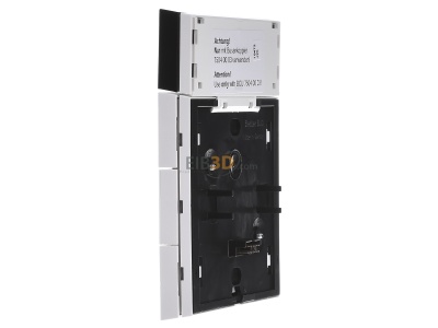 Ansicht rechts Berker 75663599 EIB, KNX Tastsensor 3fach mit Raumtemperaturregelung, 