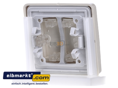 Ansicht hinten Jung CD 595 BF Wippe ws f�r Schalter/Taster 