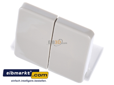 Ansicht oben vorne Jung CD 595 BF Wippe ws f�r Schalter/Taster 
