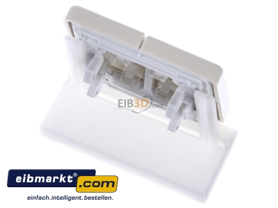 Ansicht oben hinten Jung CD 595 BF Wippe ws f�r Schalter/Taster 