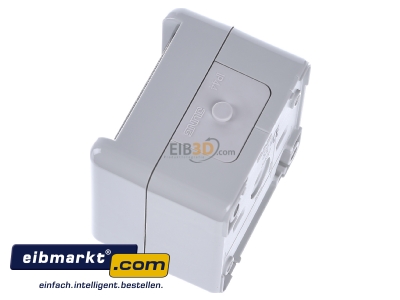 Ansicht oben rechts Jung 831 W Taster 10AX 250V 1-pol. Schlieer 