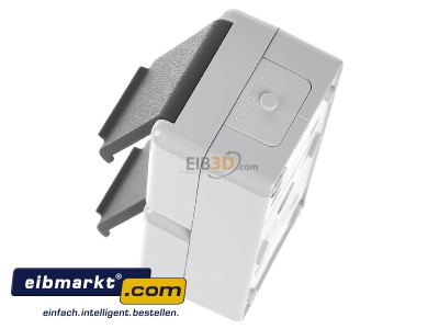 Ansicht oben rechts Jung 822 W SCHUKO-Steckdose 2-fach 16A 250V 