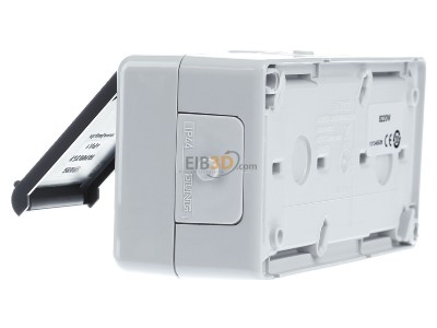 View on the right Jung 8220 W Schuko socket 2-fold, 8220W
